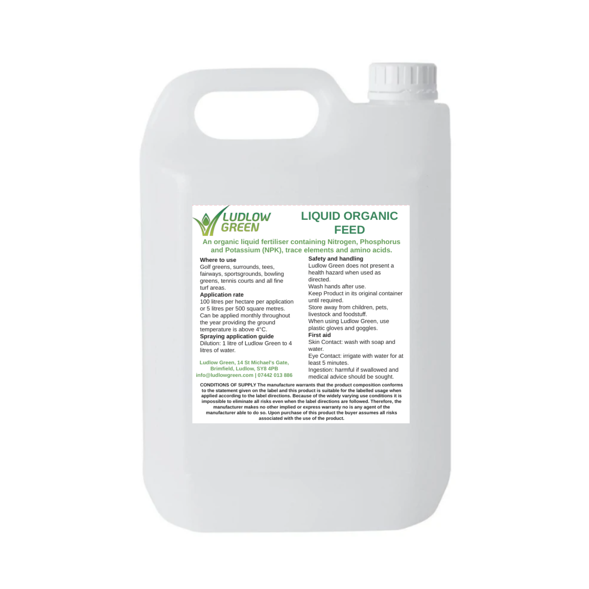 Ludlow Green 5ltr Trial Pack