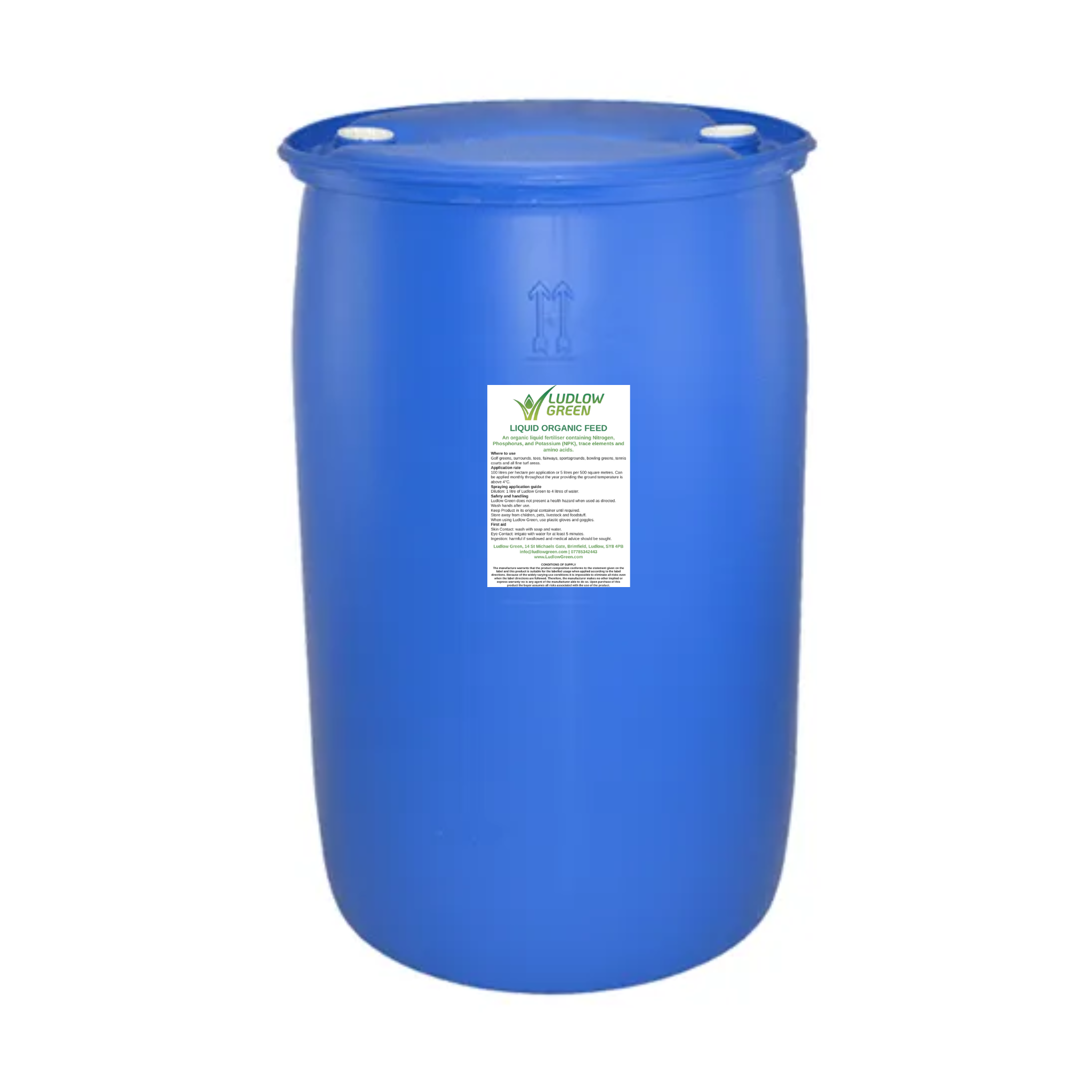 Ludlow Green 200ltr drum